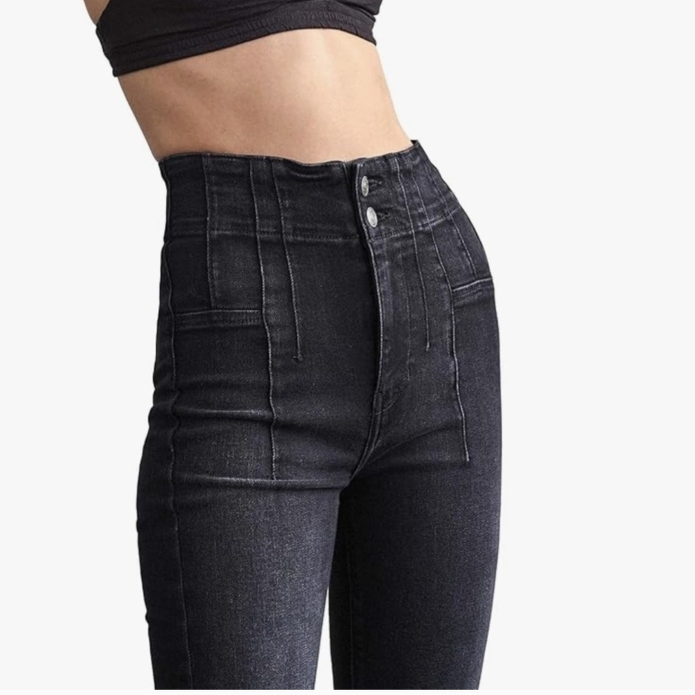 We The Free High Rise Black Skinny Jeans